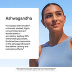 Thorne Ashwagandha Shoden Supplement facts label