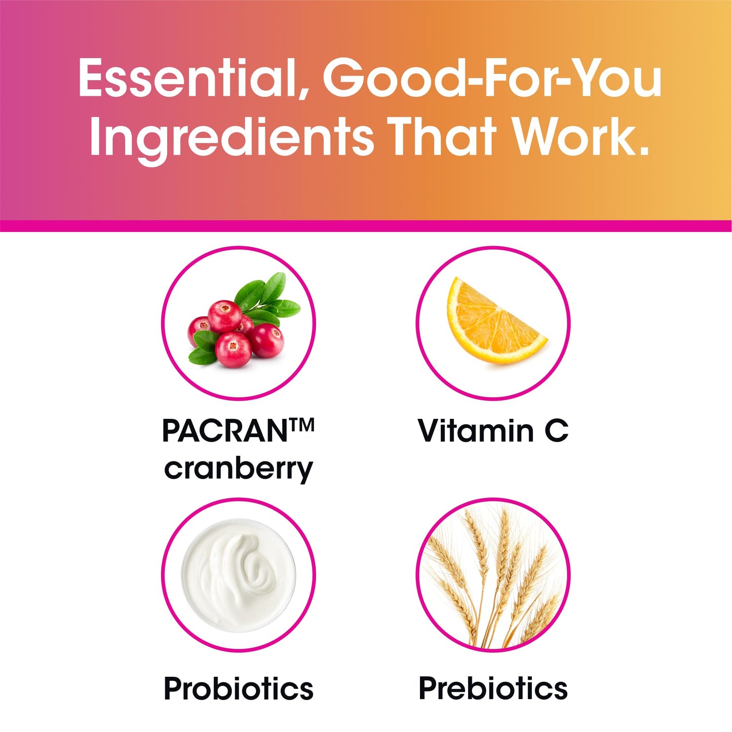 VH Essentials Women Probiotics With Prebiotics And Cranberry Capsule Texture
