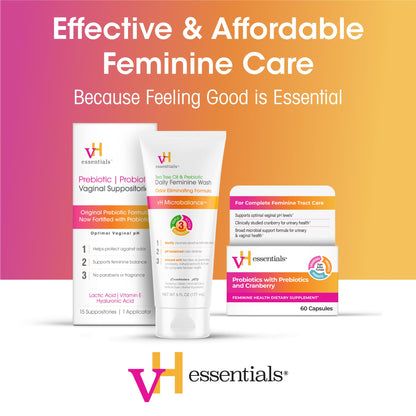 VH Essentials Women Probiotics 120 Capsules Close Up
