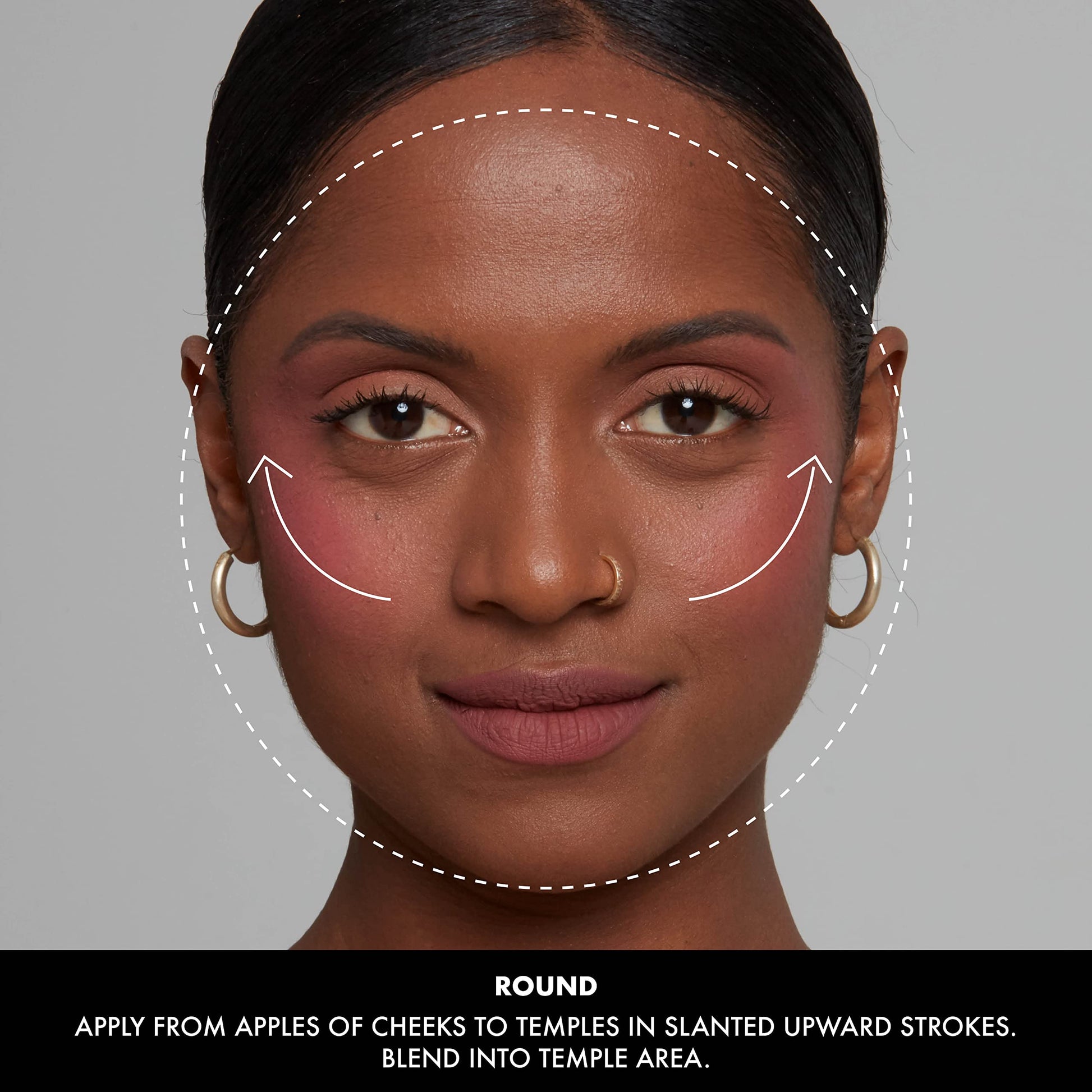 Authentic USA imported NYX Sweet Cheeks Soft Cheek Tint packaging details and applicator