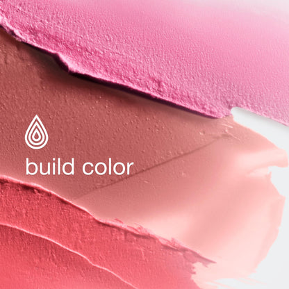 Clinique Chubby Cream Blush Stick being swiveled up to show the amount of product in the stick.
