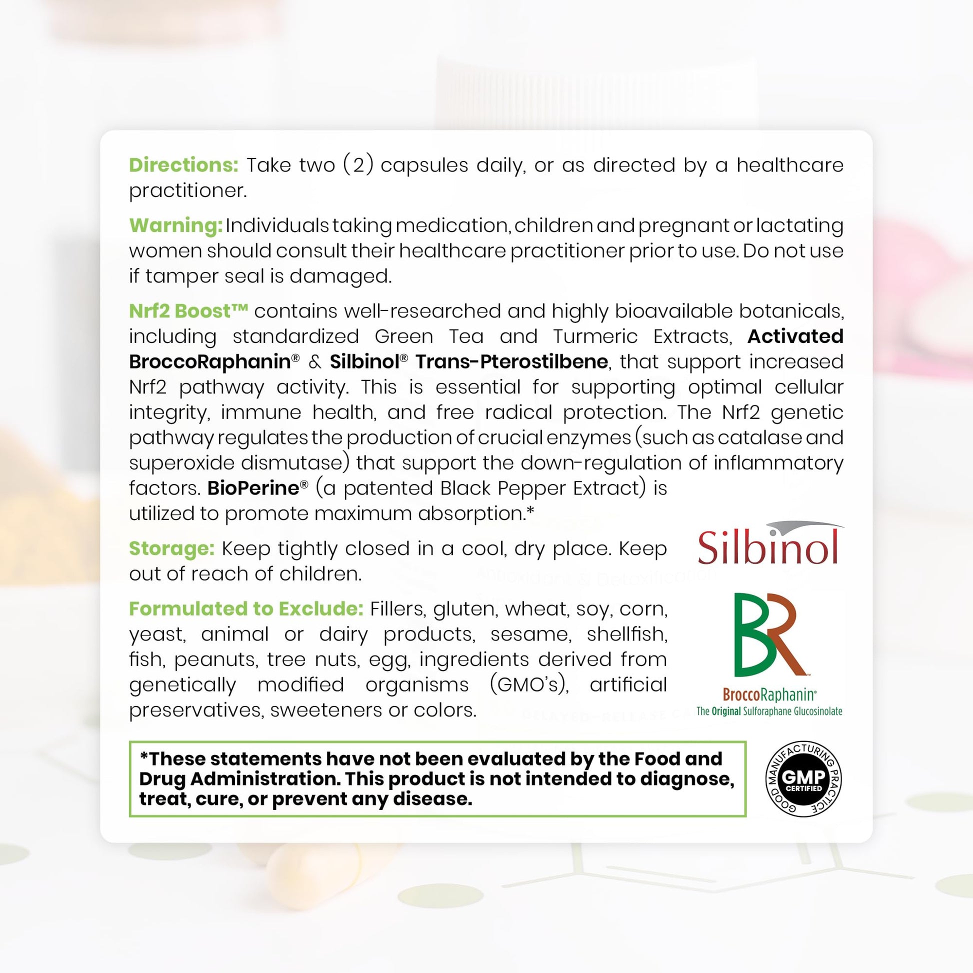 Pure TheraPro Rx Nrf2 Boost capsule size and texture