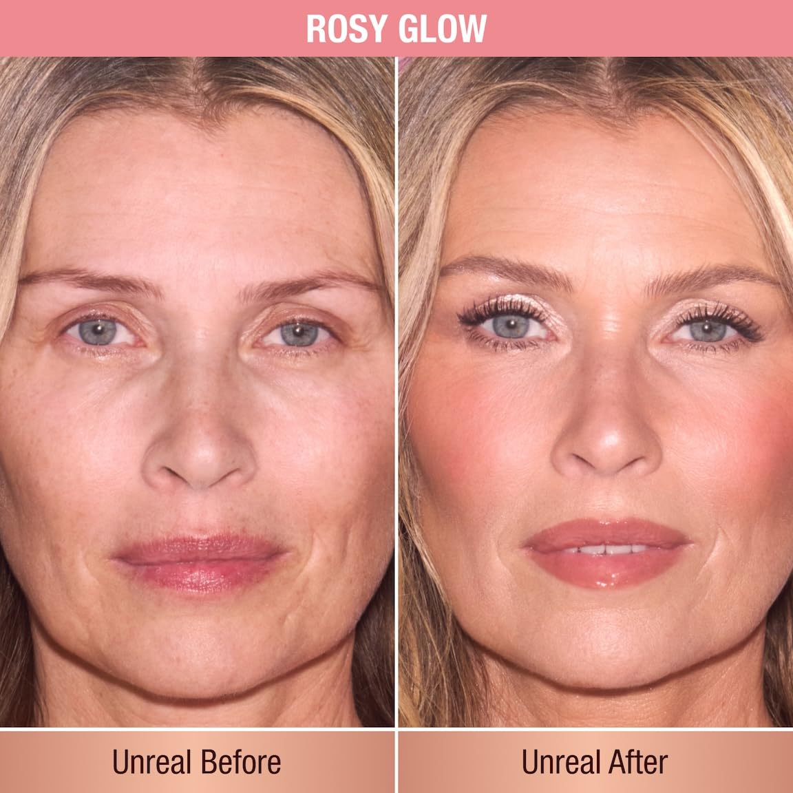 Charlotte Tilbury Unreal Healthy Glow Blush Stick open cap showing color