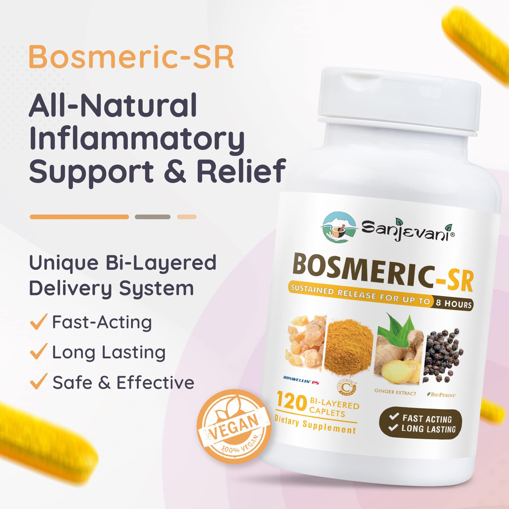 Bosmeric-SR sustained release caplet supplement packaging