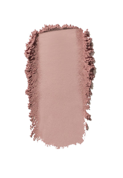 Jane Iredale mineral powder blush matte white compact open showing soft pink shade