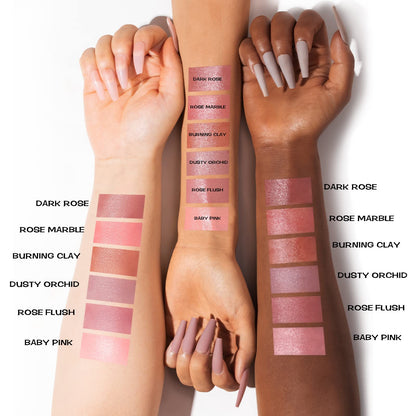 FOCALLURE authentic imported cosmetic multi stick rose flush color payoff