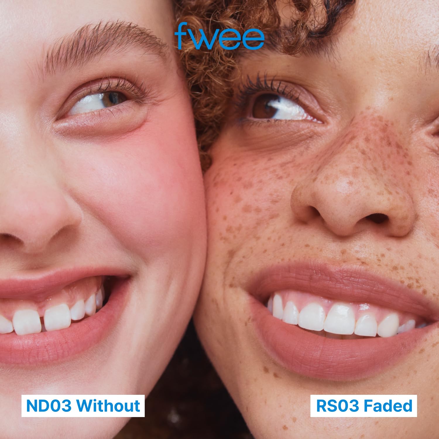 Close up of the airbrushed matte finish delivered by the Fwee Ambitious Lip and Cheek tint.
