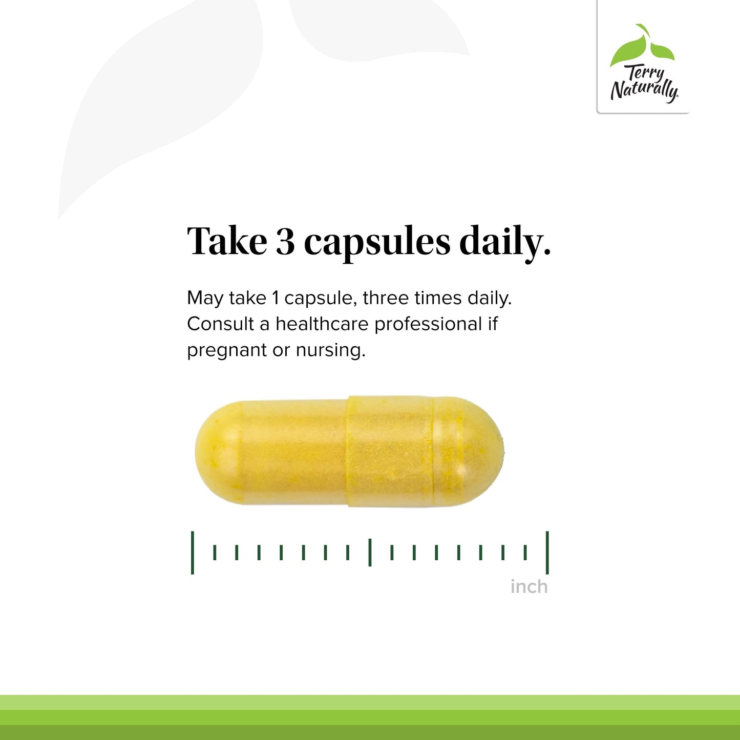 Terry Naturally Curamin 120 capsules bottle back panel details