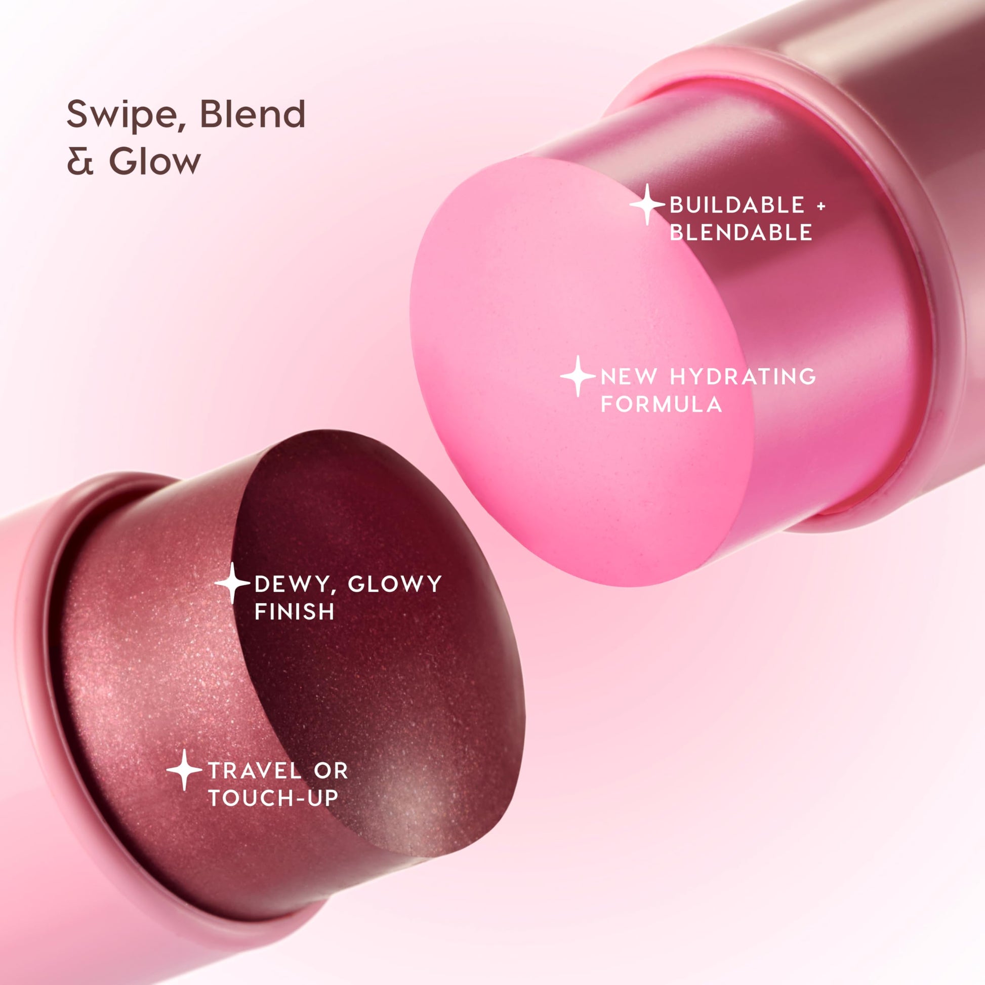 ColourPop vegan and cruelty free blush stick in 25/8 shade