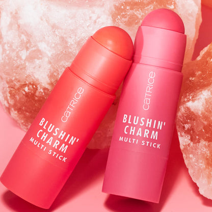 Vegan and cruelty-free Catrice face tint stick close-up showing cap and product texture