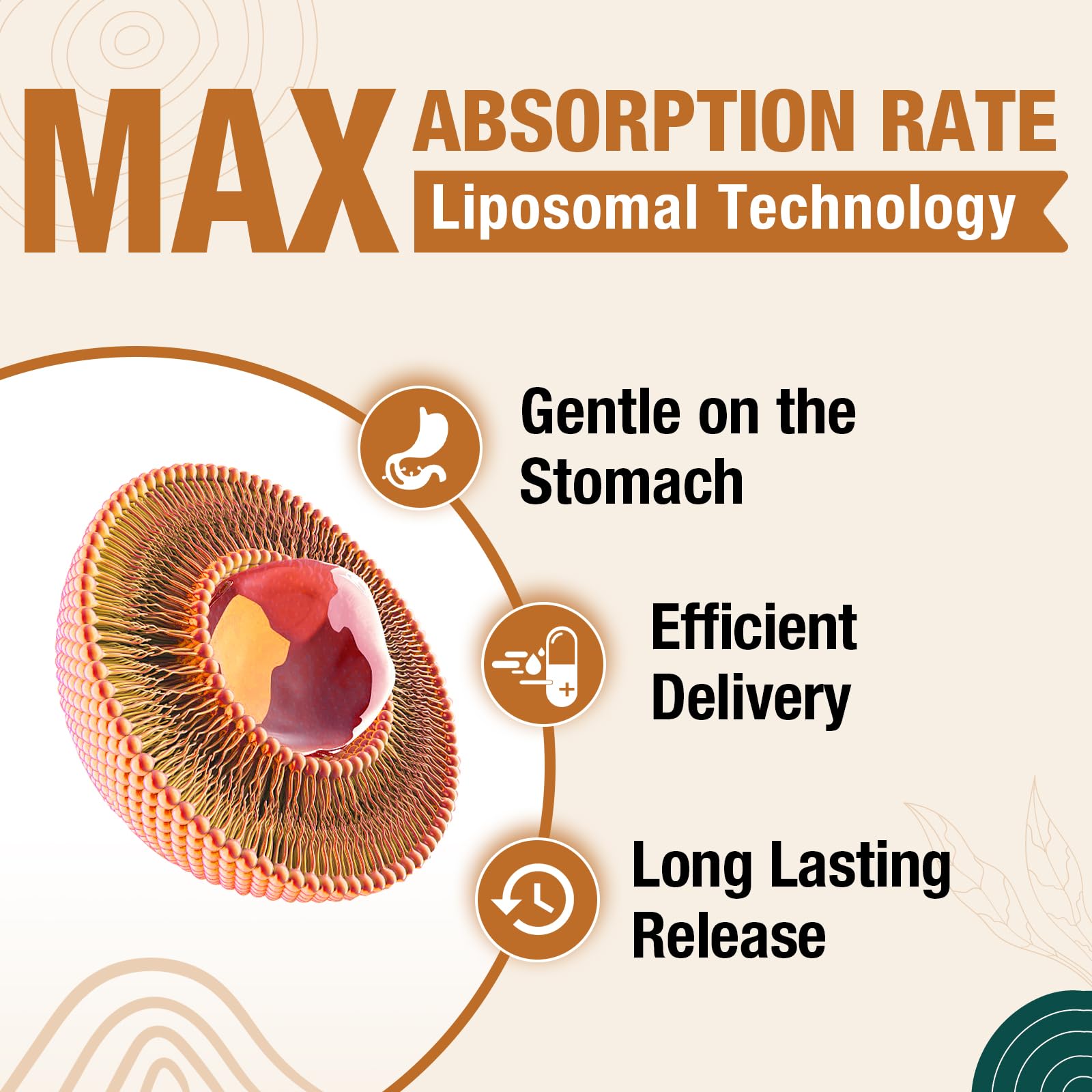 Zenixzephir Liposomal Brain supplement label showing 2000 micrograms potency