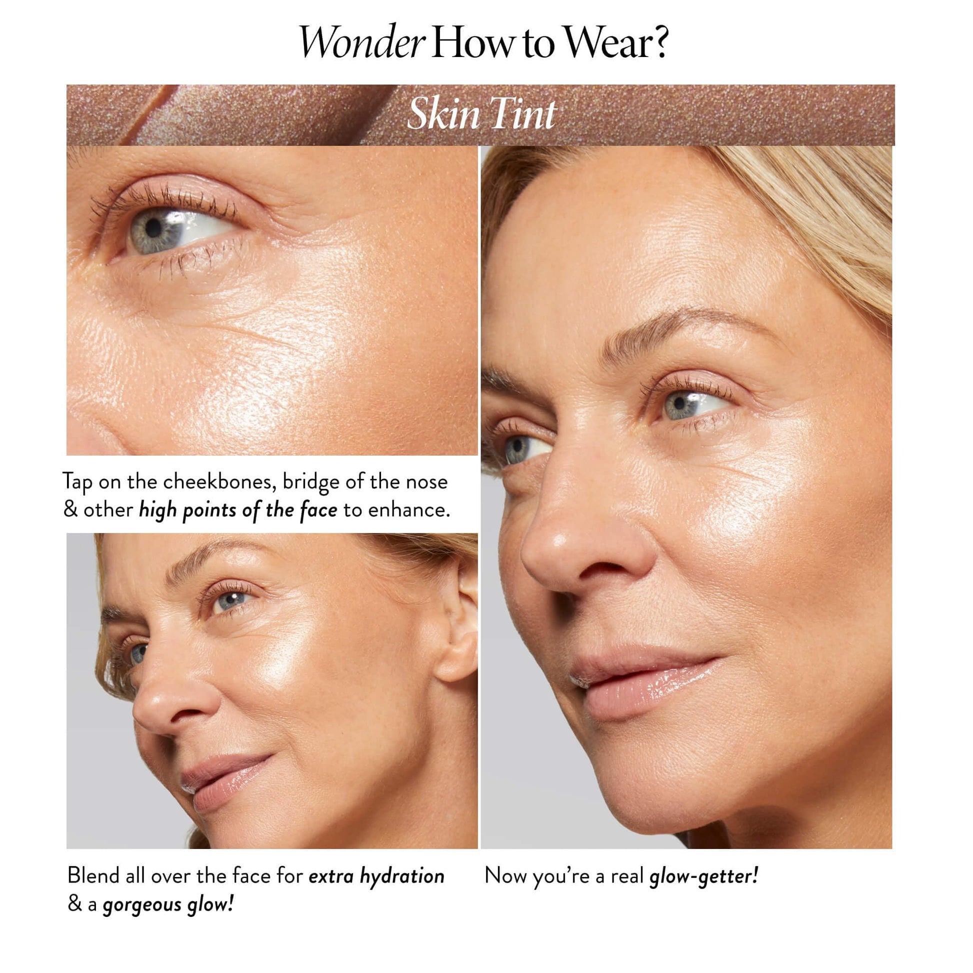 Laura Geller hydrating vegan squalane beauty balm packaging for mature skin