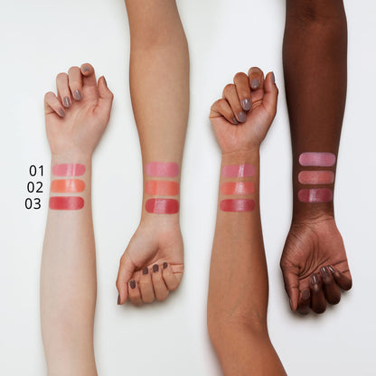 Essence Cosmetics blush stick in shade 10 Tickle Me Pink compact travel friendly packaging