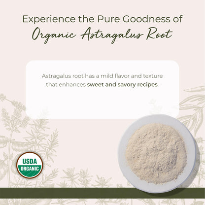 Starwest Botanicals Astragalus Root Powder texture and color detail