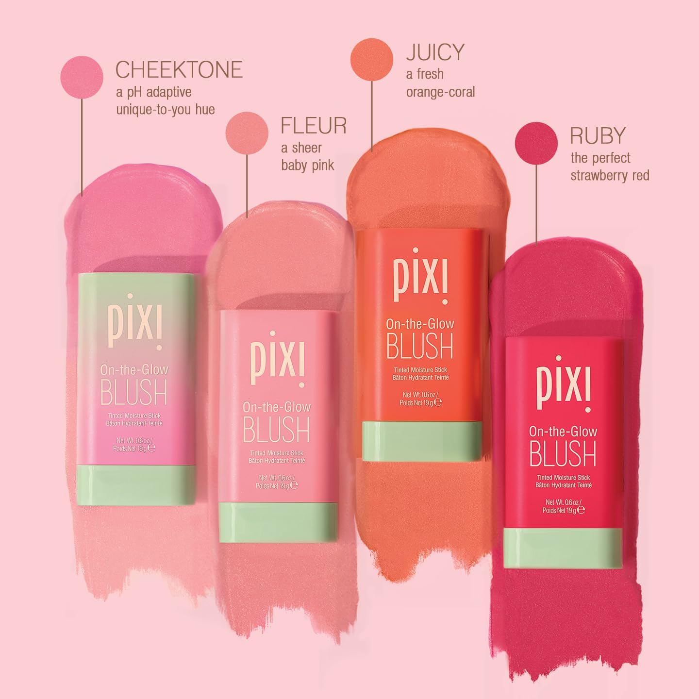 Pixi travel friendly moisturizing tint stick for women and girls