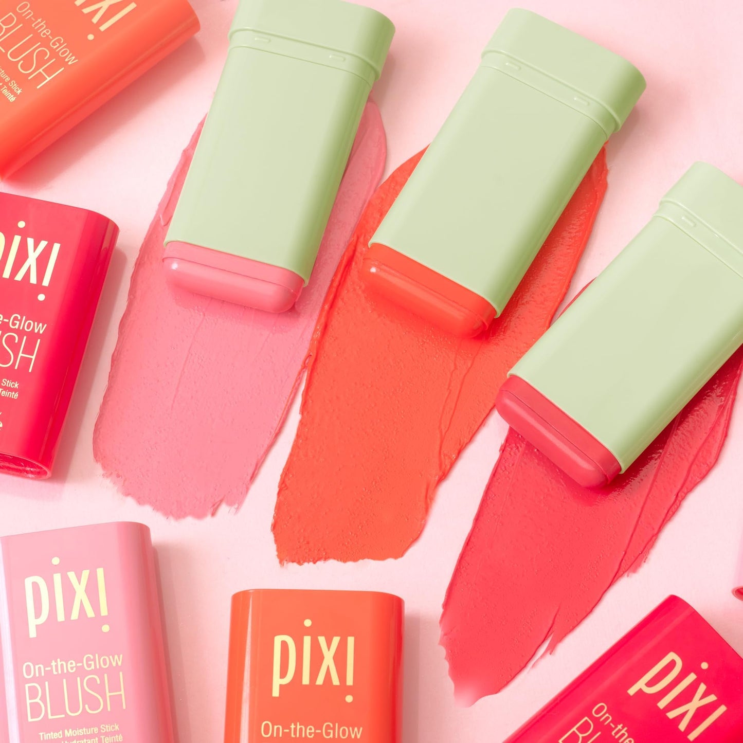 Pixi ginseng and aloe vera infused glow blush product view