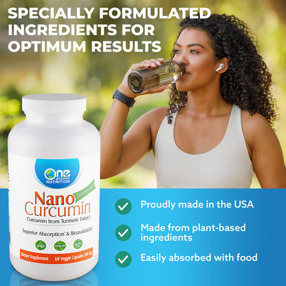 One Planet Nutrition Nano Curcumin side panel information