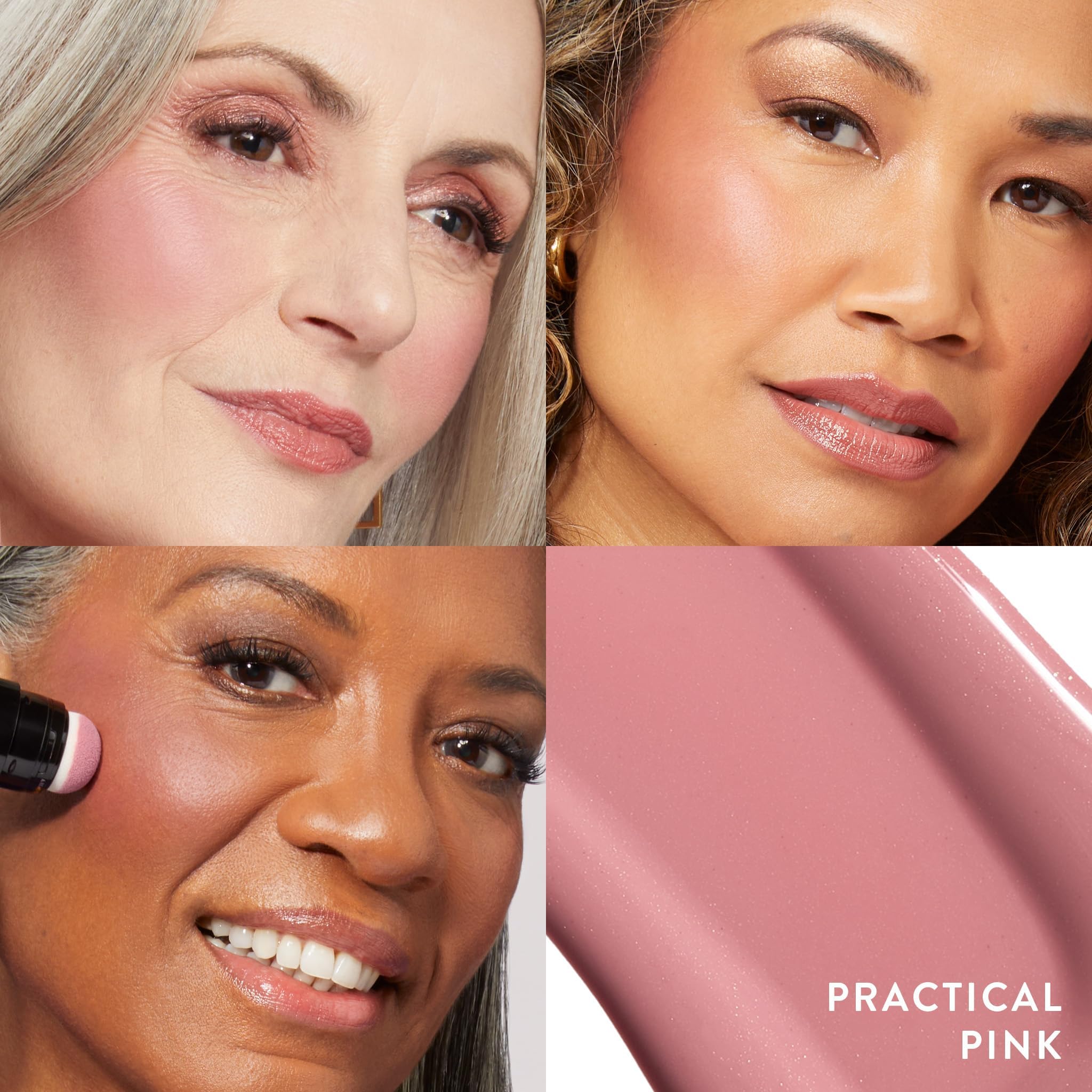 Laura Geller liquid blush sponge applicator detail