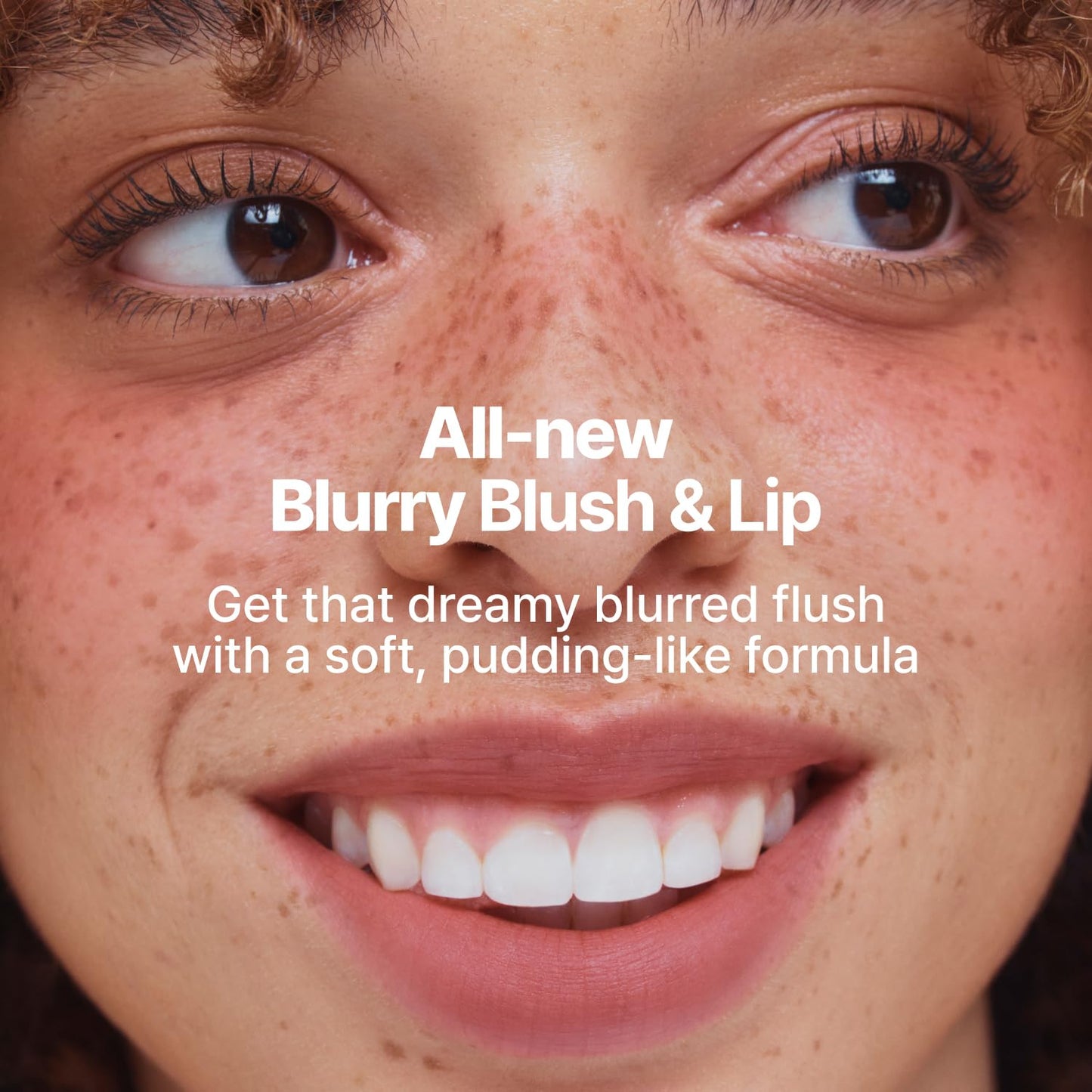Fwee Lip and Cheek Blurry Pudding Pot swatch on skin demonstrating the blurred matte finish.