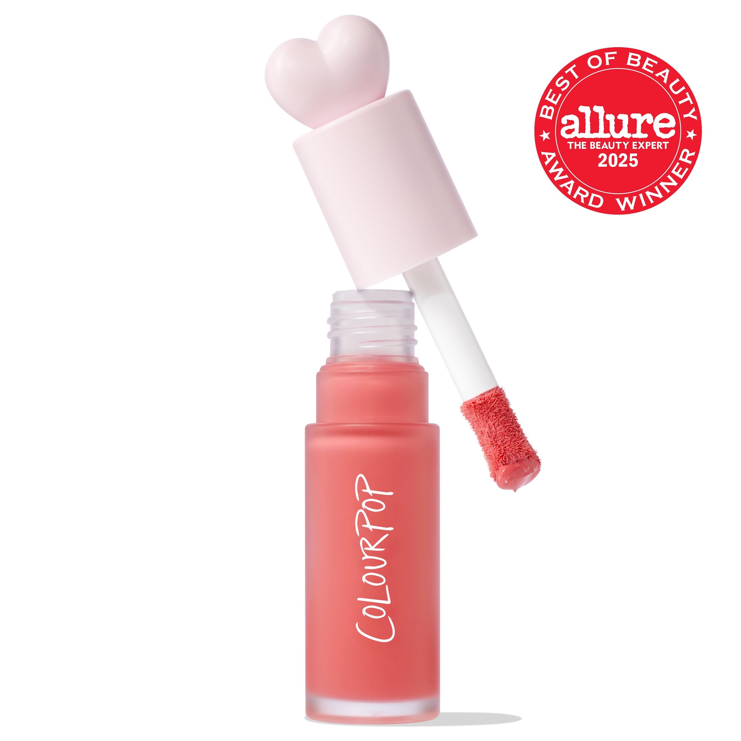 Colourpop Super Shy liquid blush bottle close up