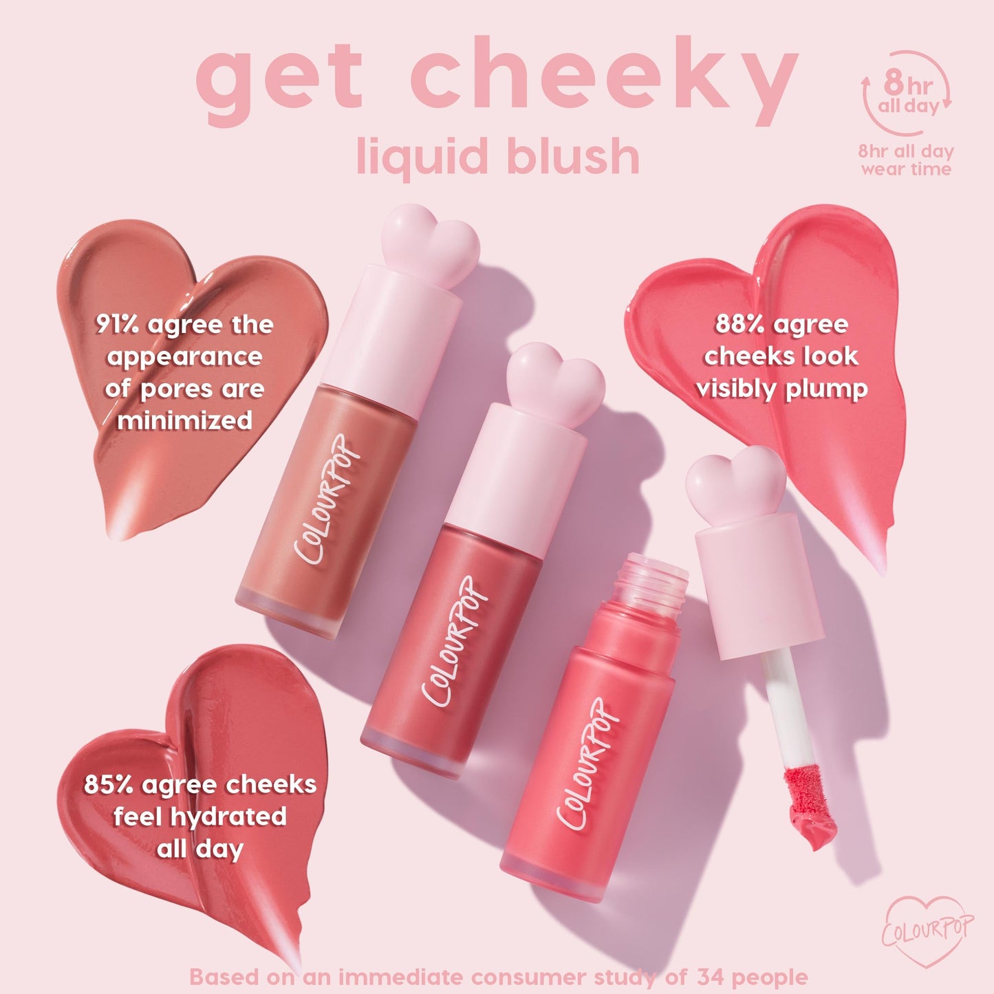 Authentic USA imported liquid makeup bottle showing the clean product label