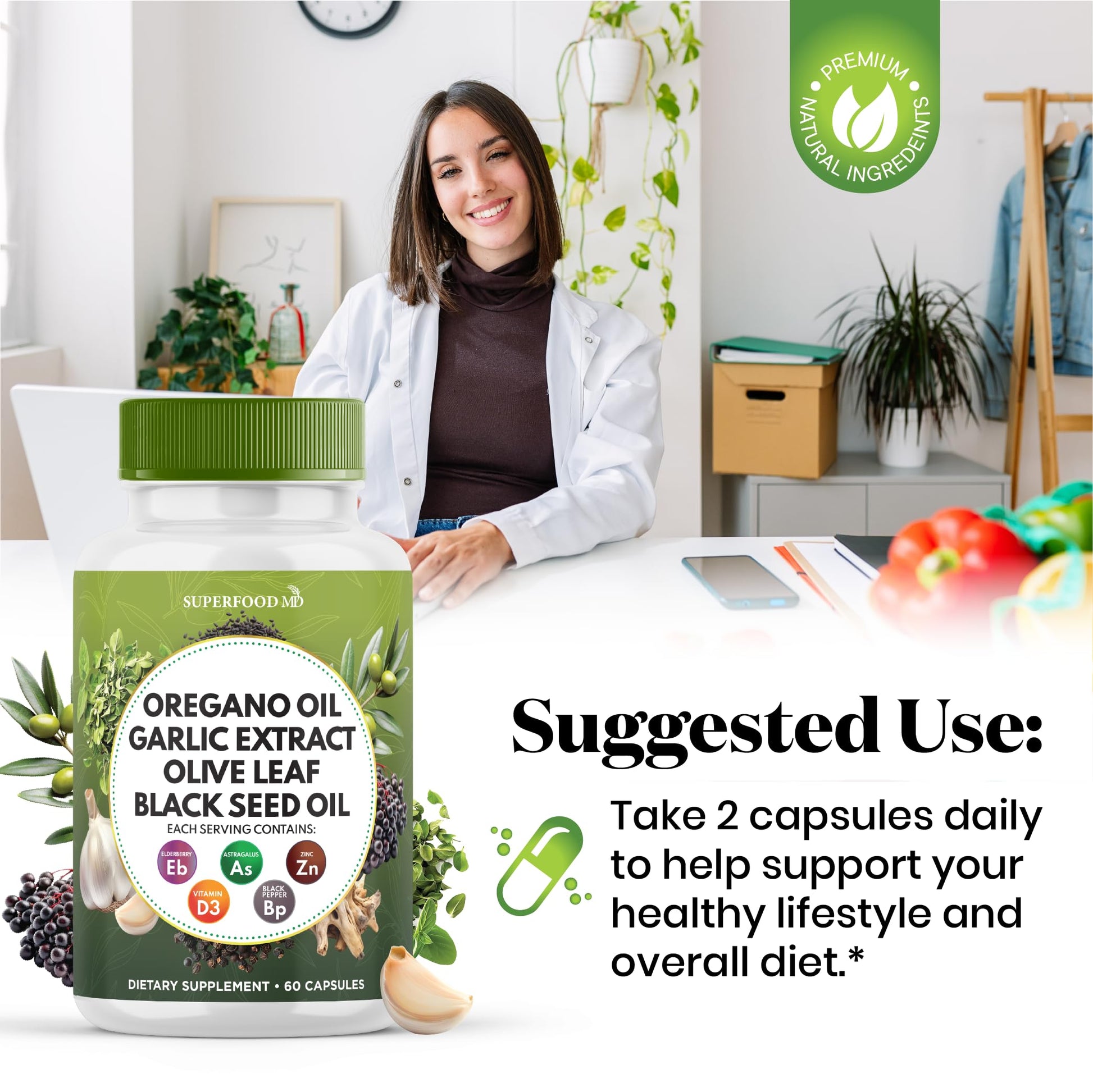 WITFY immune support complex supplement facts and dosage guidelines