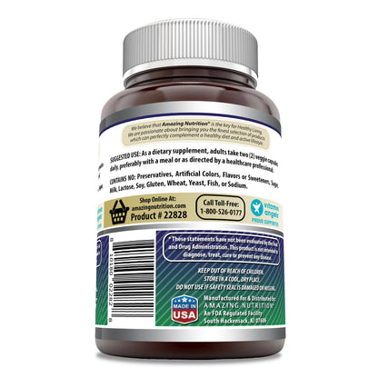 Amazing Formulas Astragalus Membranaceus 2000mg dietary supplement bottle showing nutritional facts.