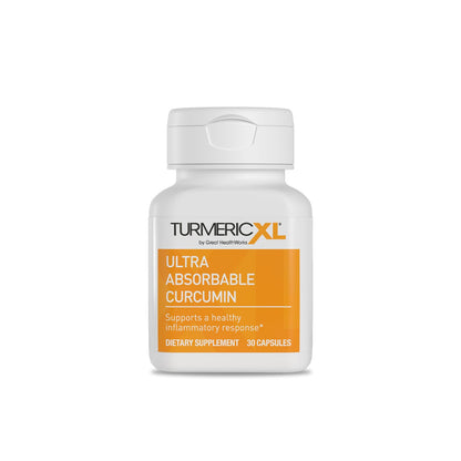 Authentic USA imported OmegaXL TurmericXL supplement box for Indian customers.