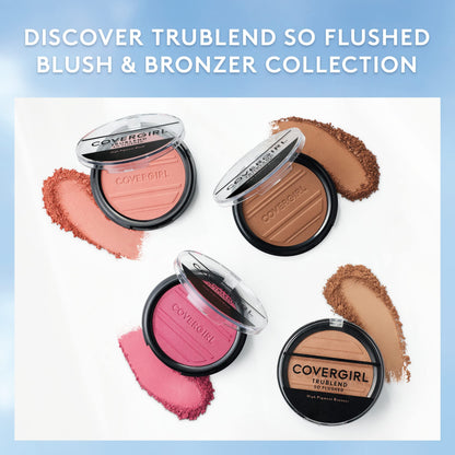 USA imported COVERGIRL cosmetics face blush product packaging back label