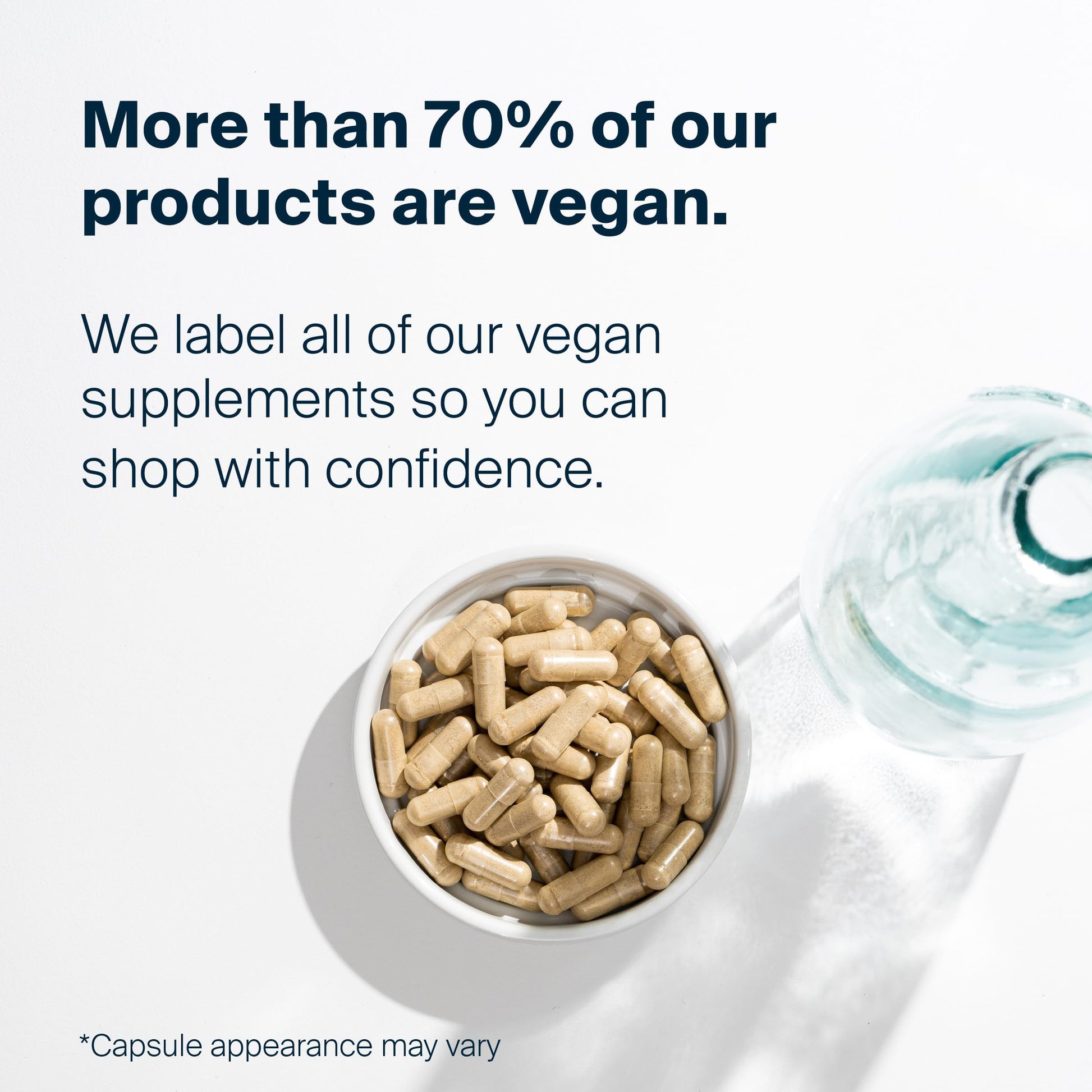 Vital Nutrients BCQ bottle branding and packaging details