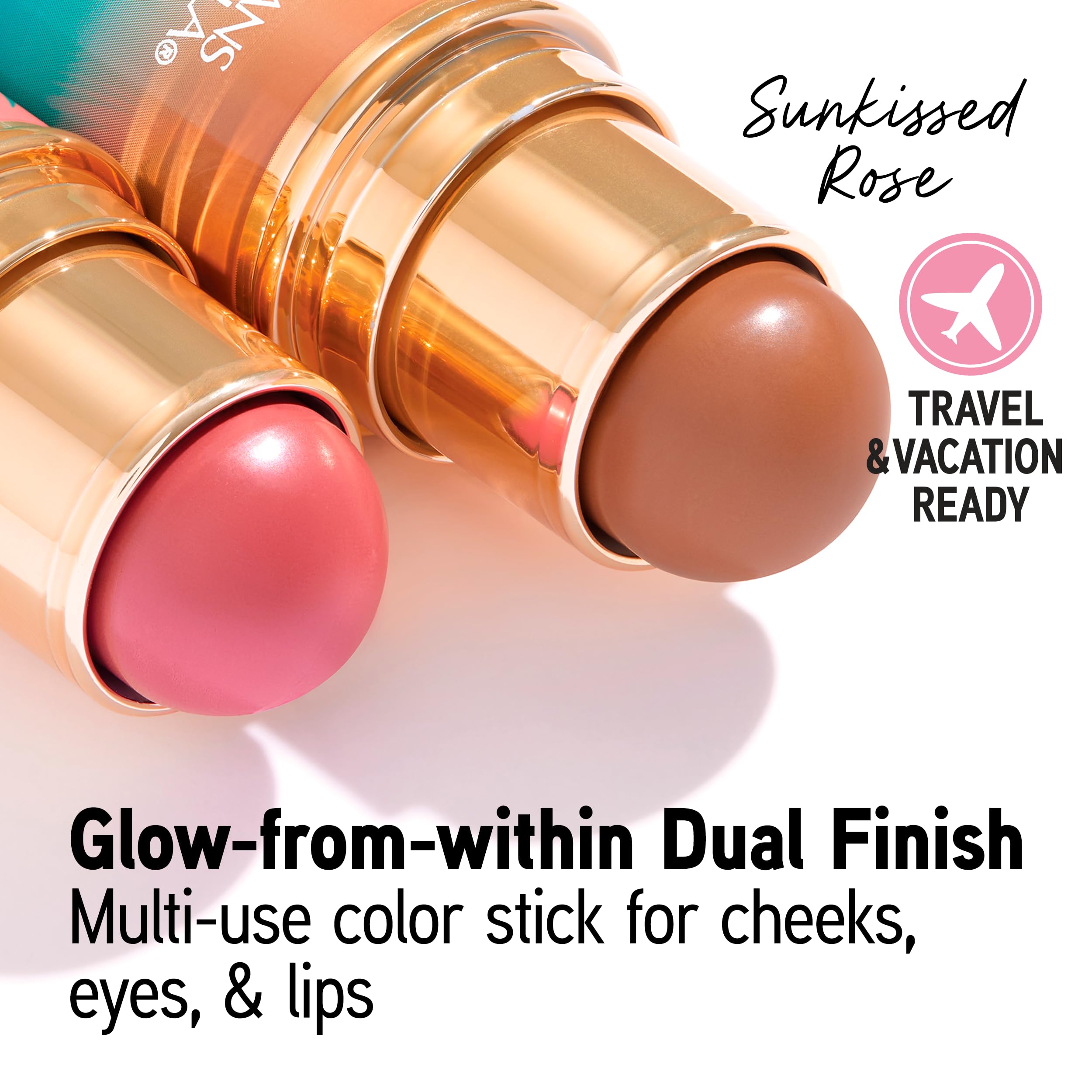 Physicians Formula dual ended makeup stick showing both color tips