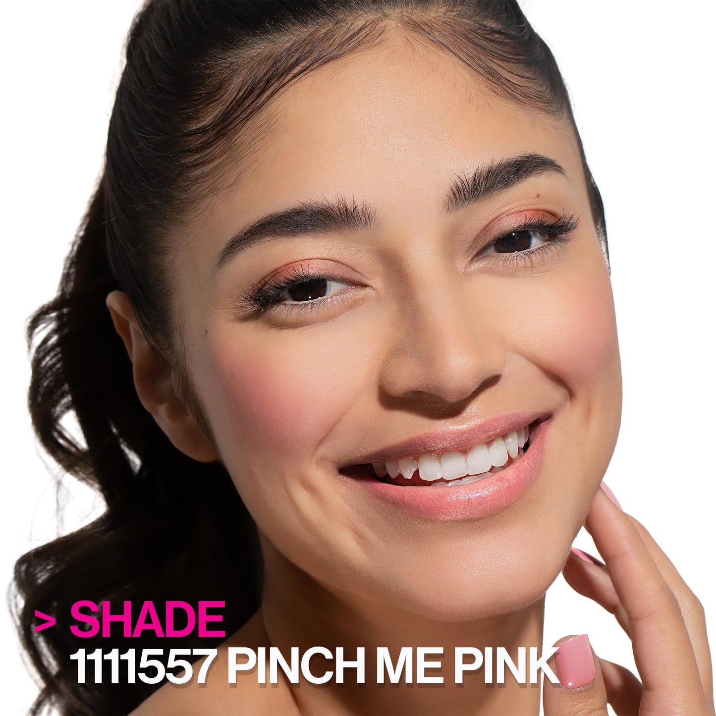 Wet n Wild vegan face makeup blush close up highlighting the jojoba oil infusion