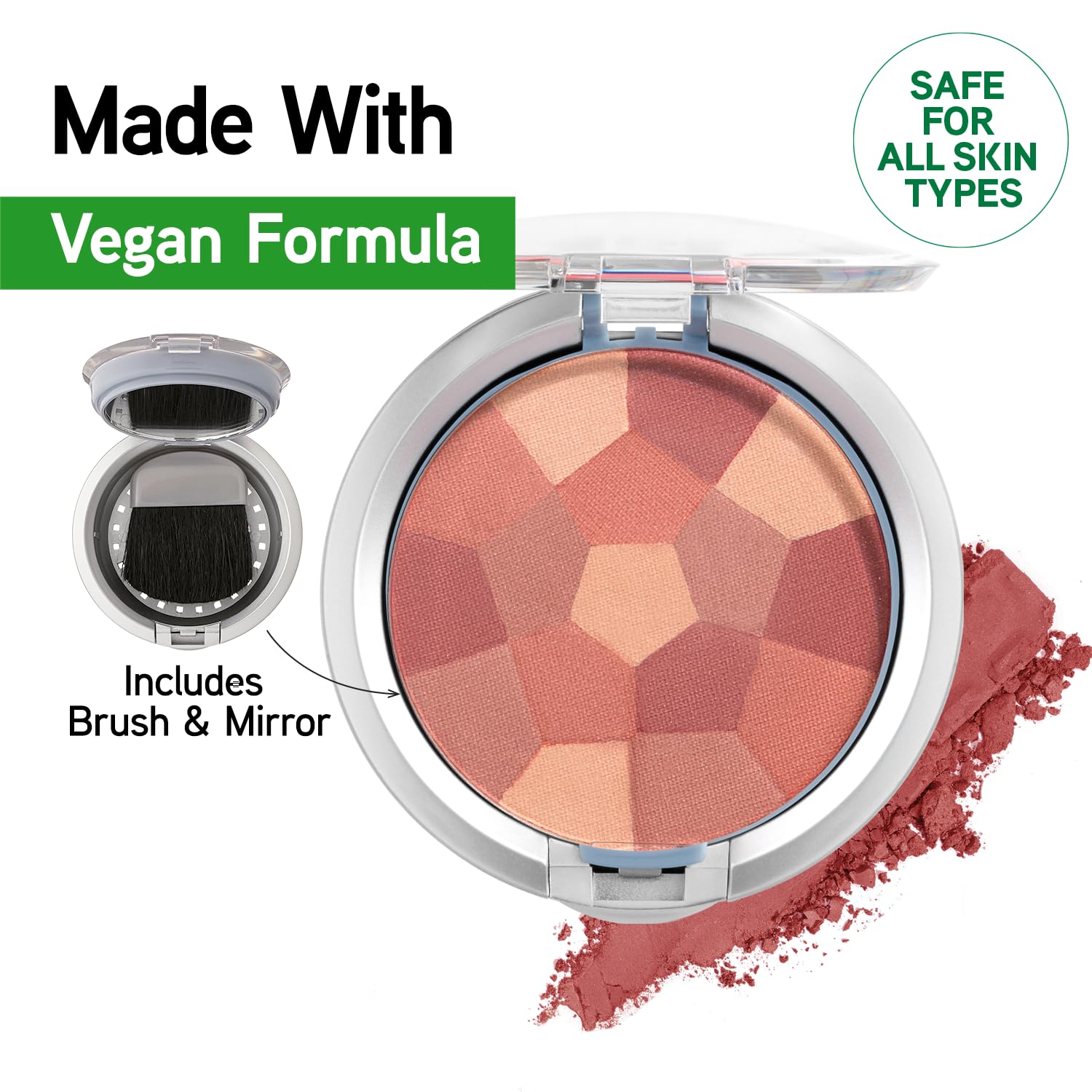 Physicians Formula multi shade blush palette for a natural contoured flush look