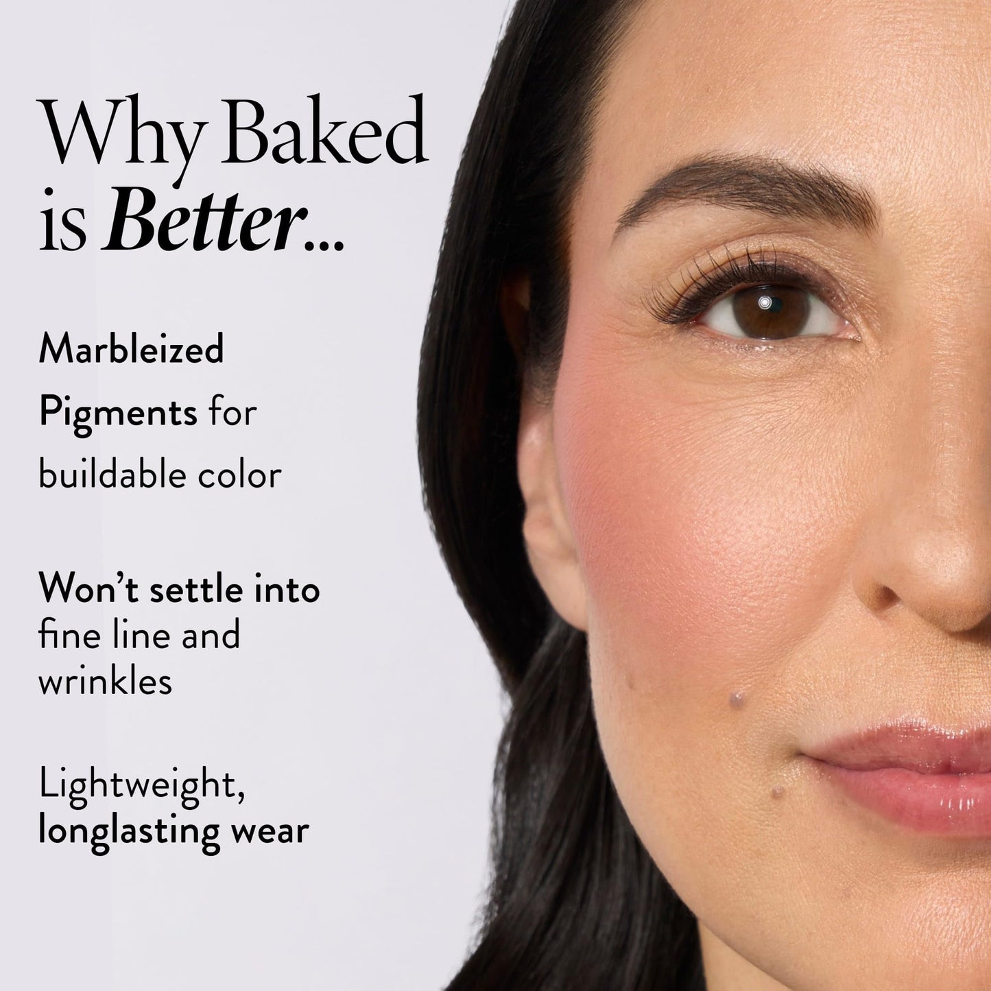 Laura Geller New York marbleized powder blush packaging showing official branding and product details.