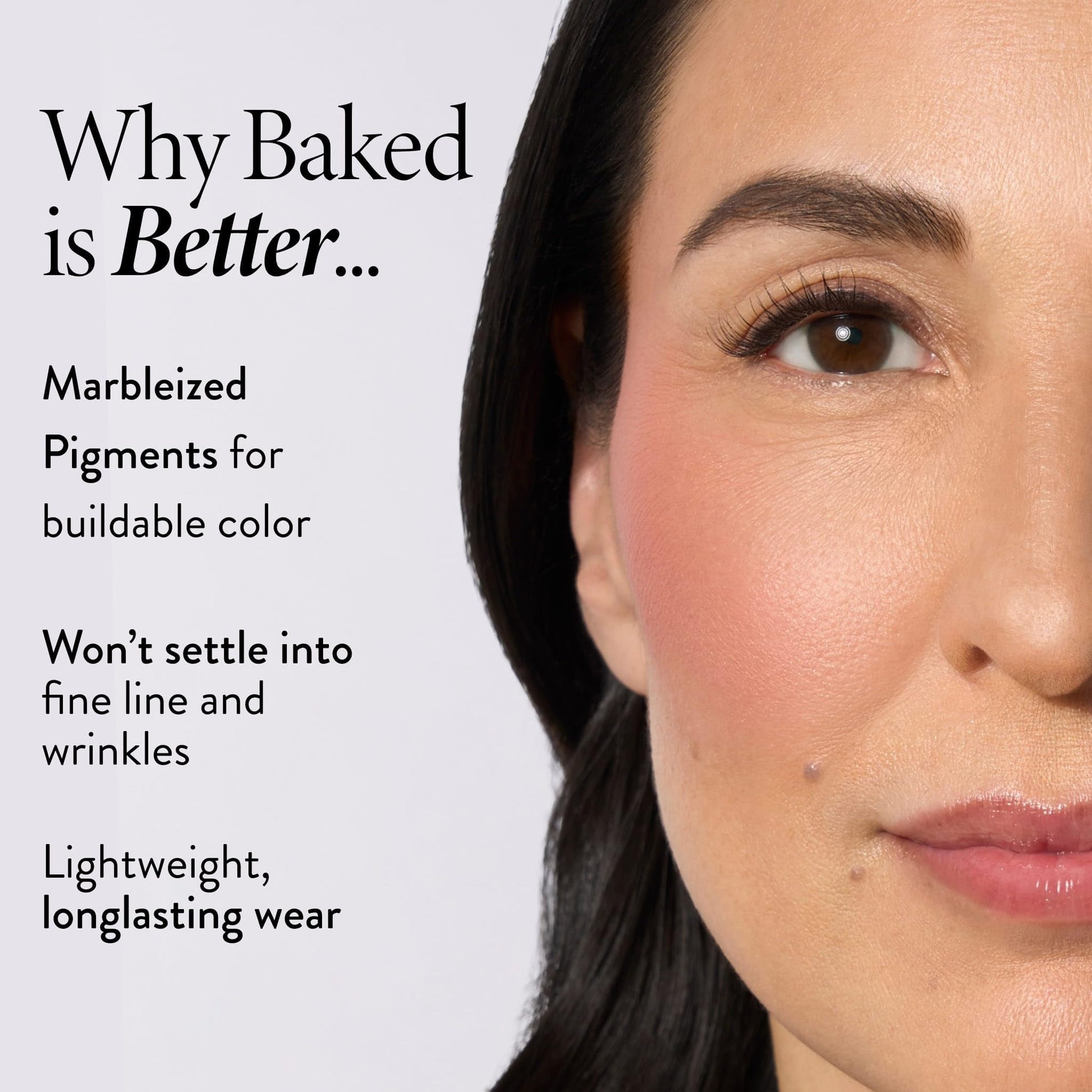 Laura Geller New York marbleized powder blush packaging showing official branding and product details.