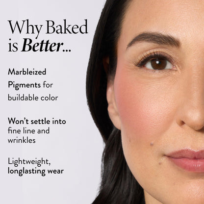 Laura Geller New York marbleized powder blush packaging showing official branding and product details.