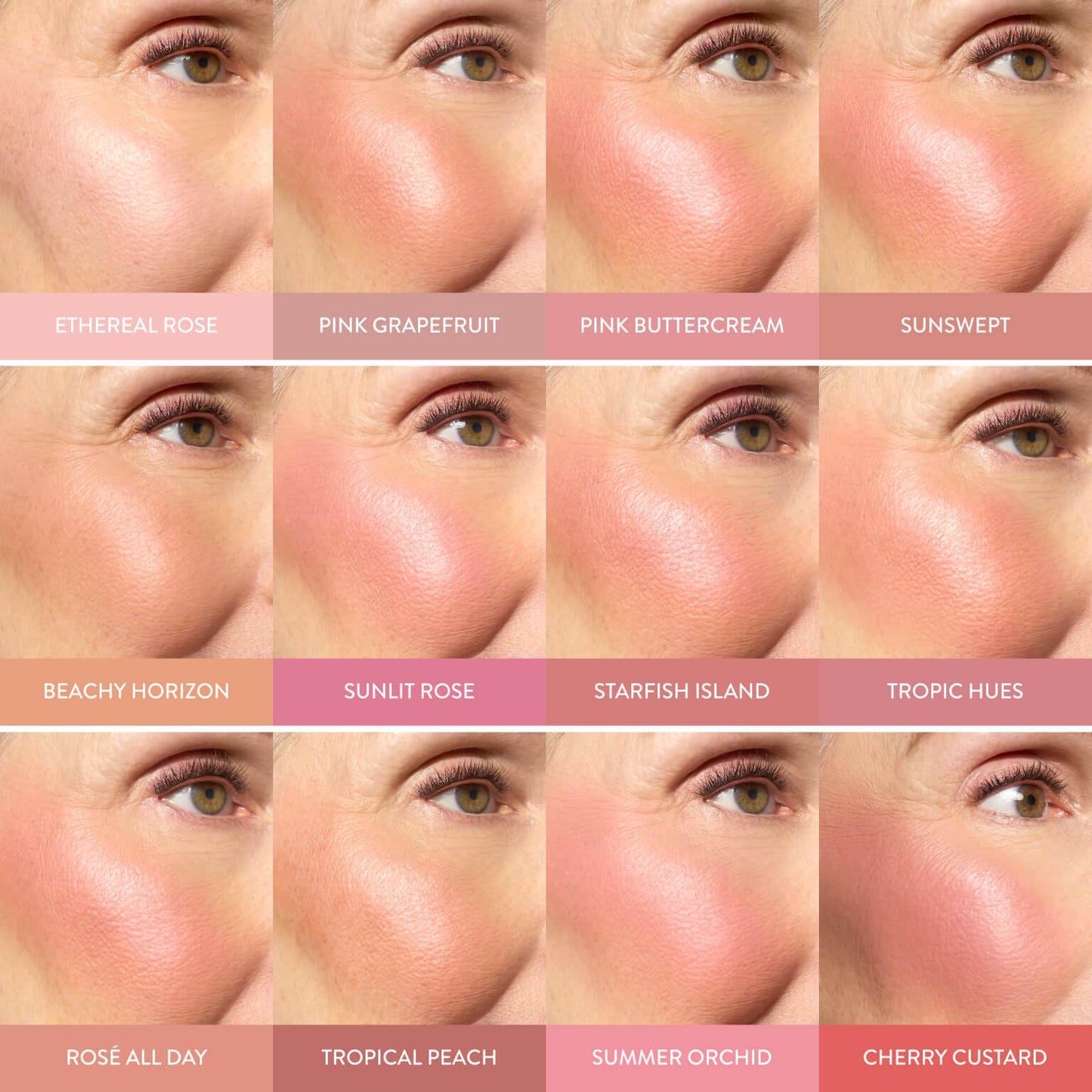 Laura Geller Pink Buttercream blush compact closed showcasing the premium sleek design.
