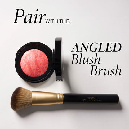 Laura Geller Pink Buttercream imported baked blush showing side profile and compact dimensions.