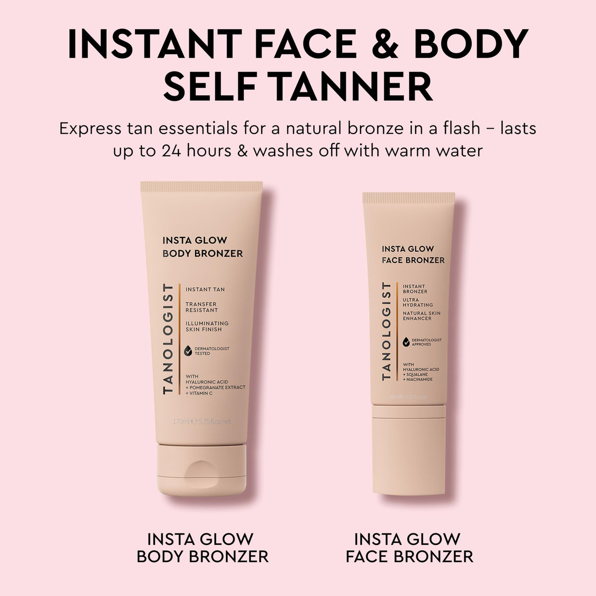 Tanologist face bronzer lifestyle application view