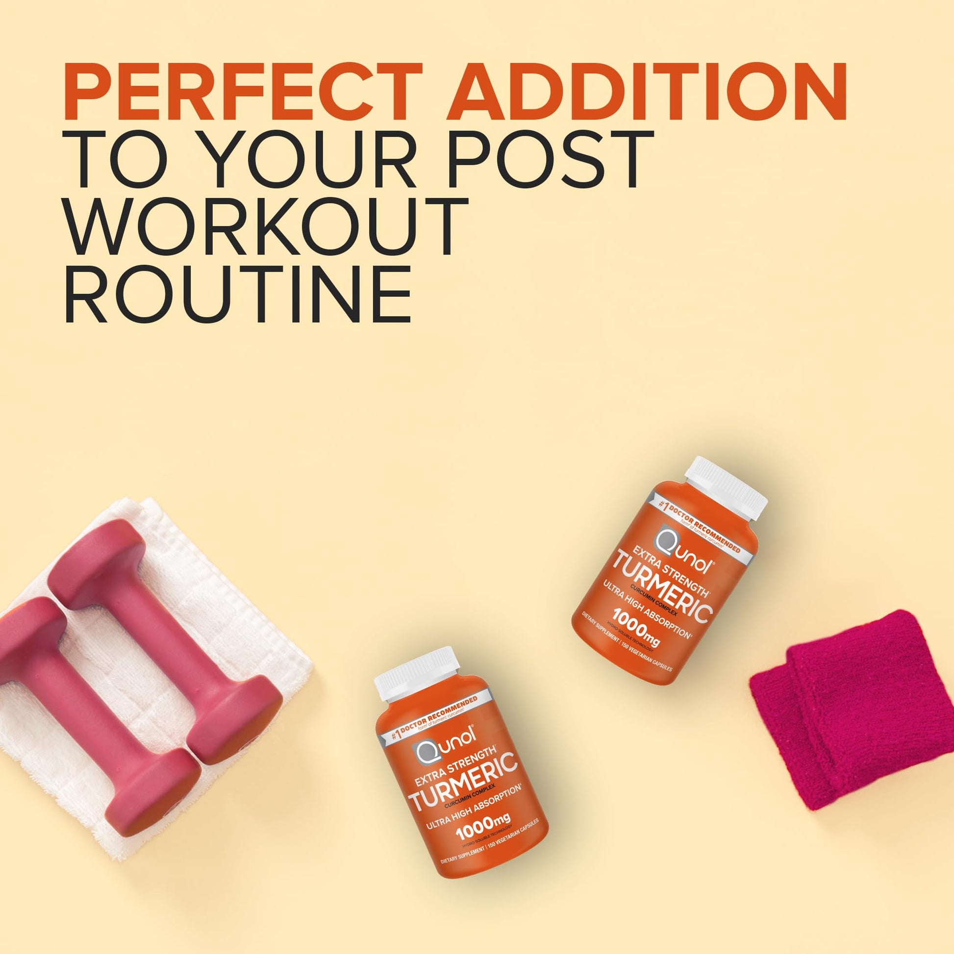 High absorption turmeric supplement bottle branding