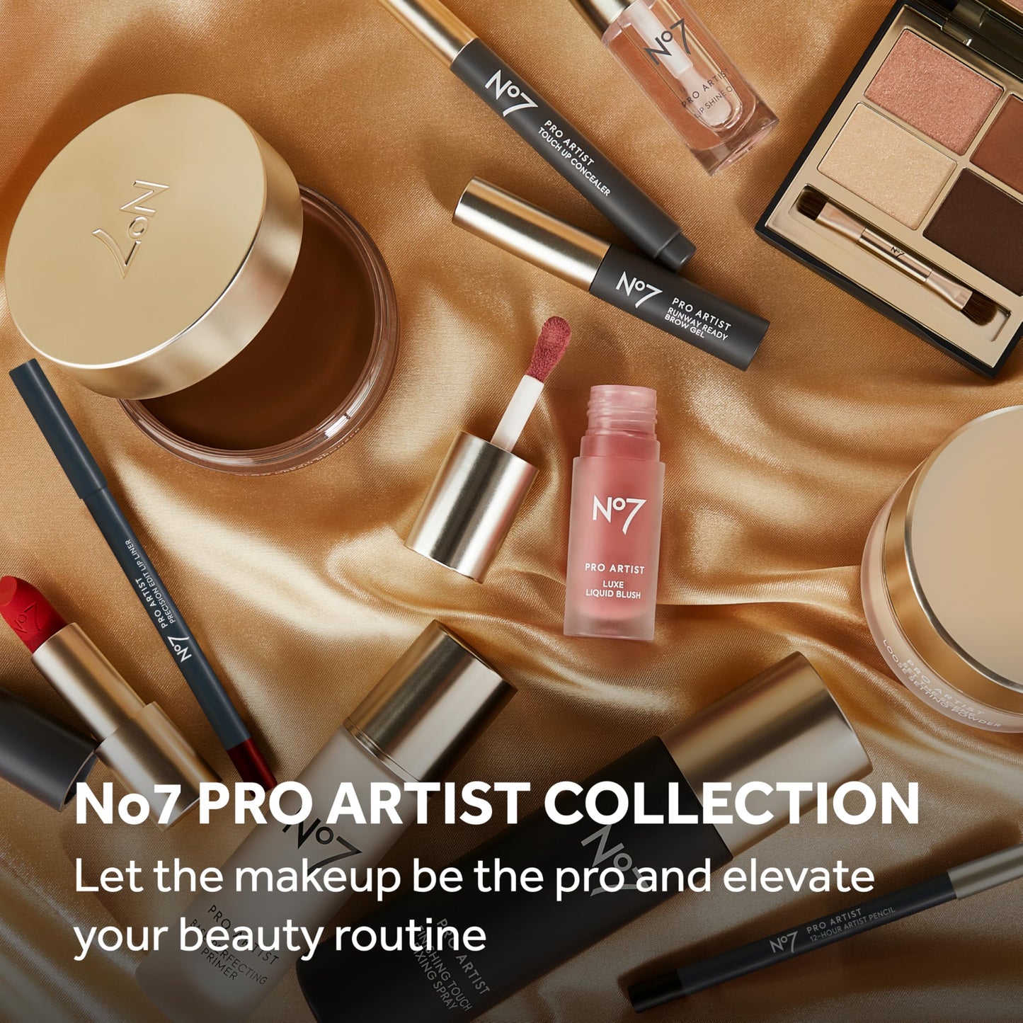 No7 multi use cream bronzer and highlighter stick demonstrating versatile application on cheeks.