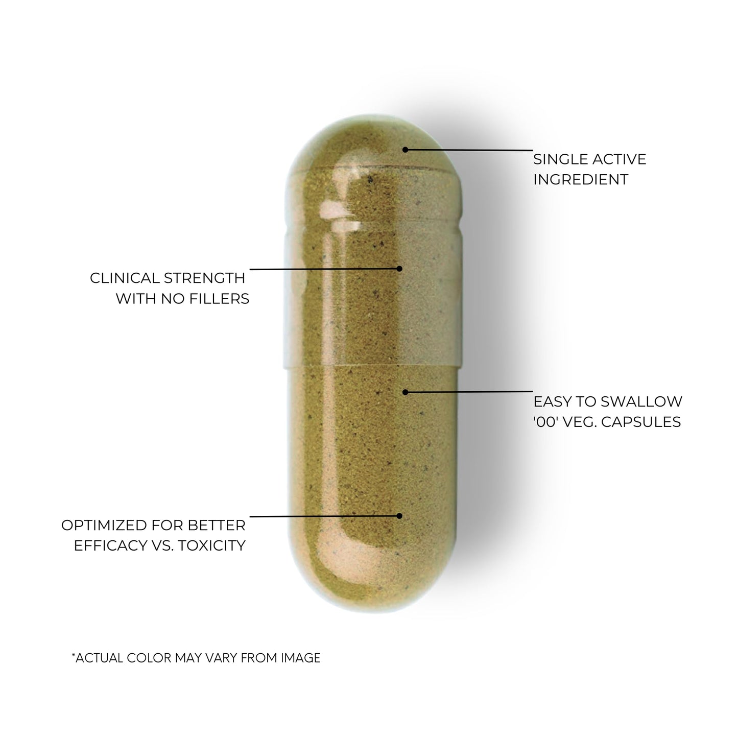 Folius Labs premium clean label brain supplement bottle placed on a minimalist background