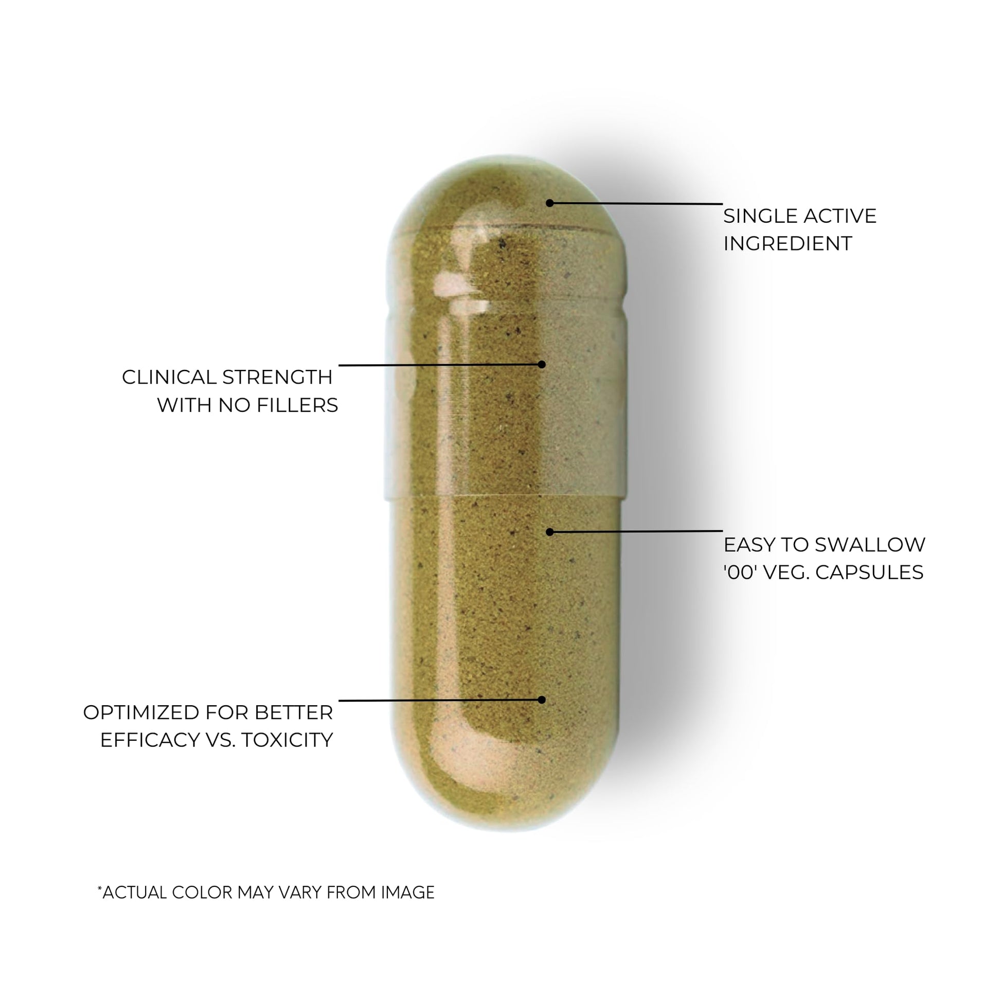 Folius Labs premium clean label brain supplement bottle placed on a minimalist background