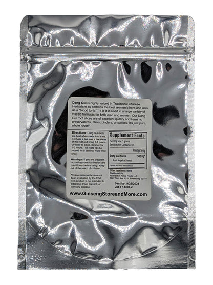 Premium female ginseng root slices arranged clearly to display authentic herbal quality and texture.
