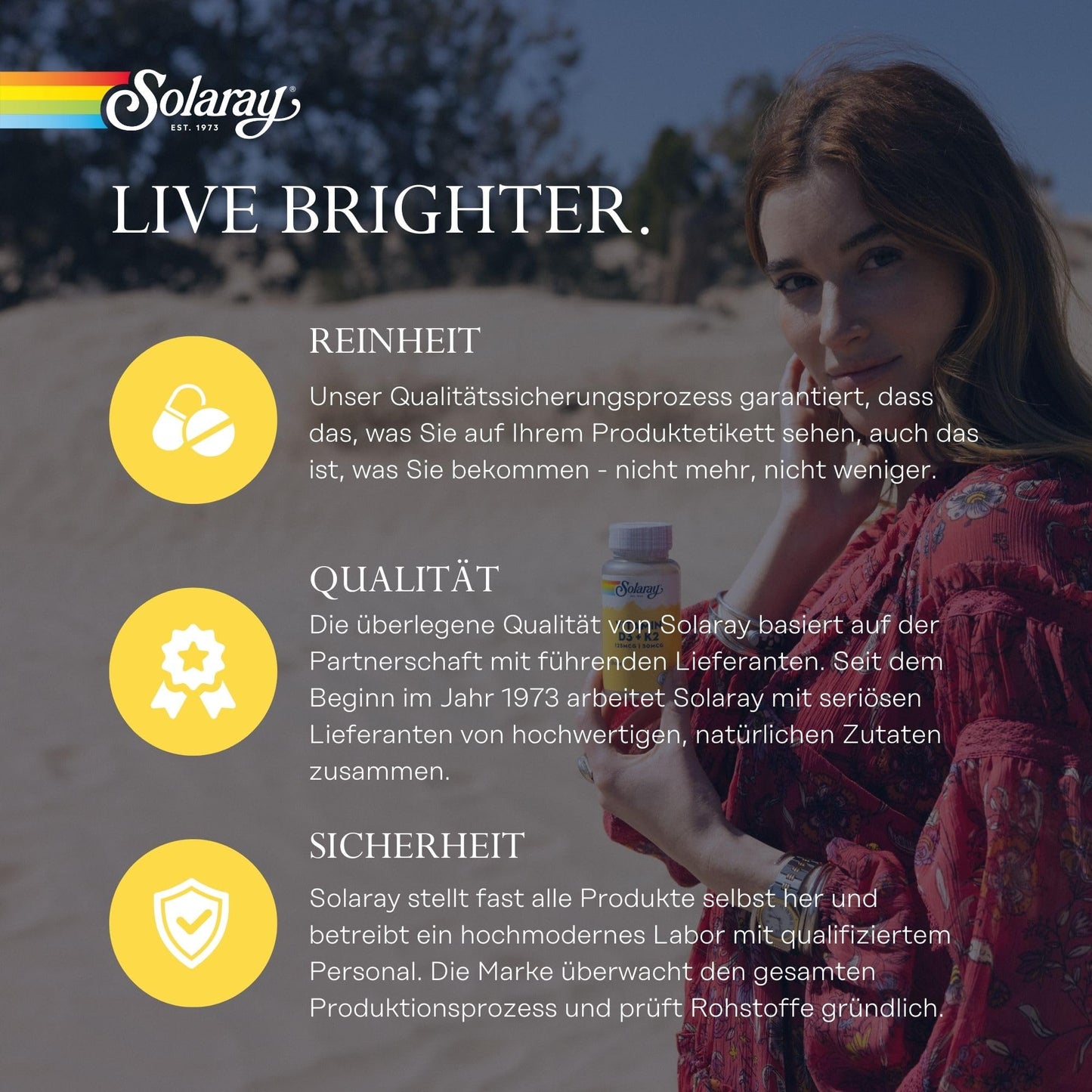Premium quality lab verified women health supplement by Solaray