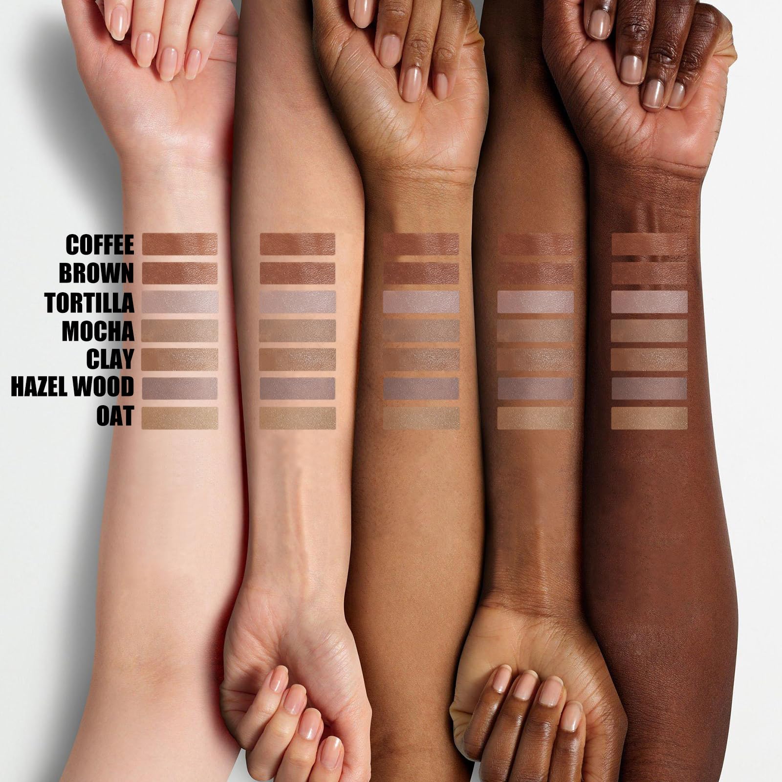 Focallure imported matte contour stick showing the precise twist up mechanism.