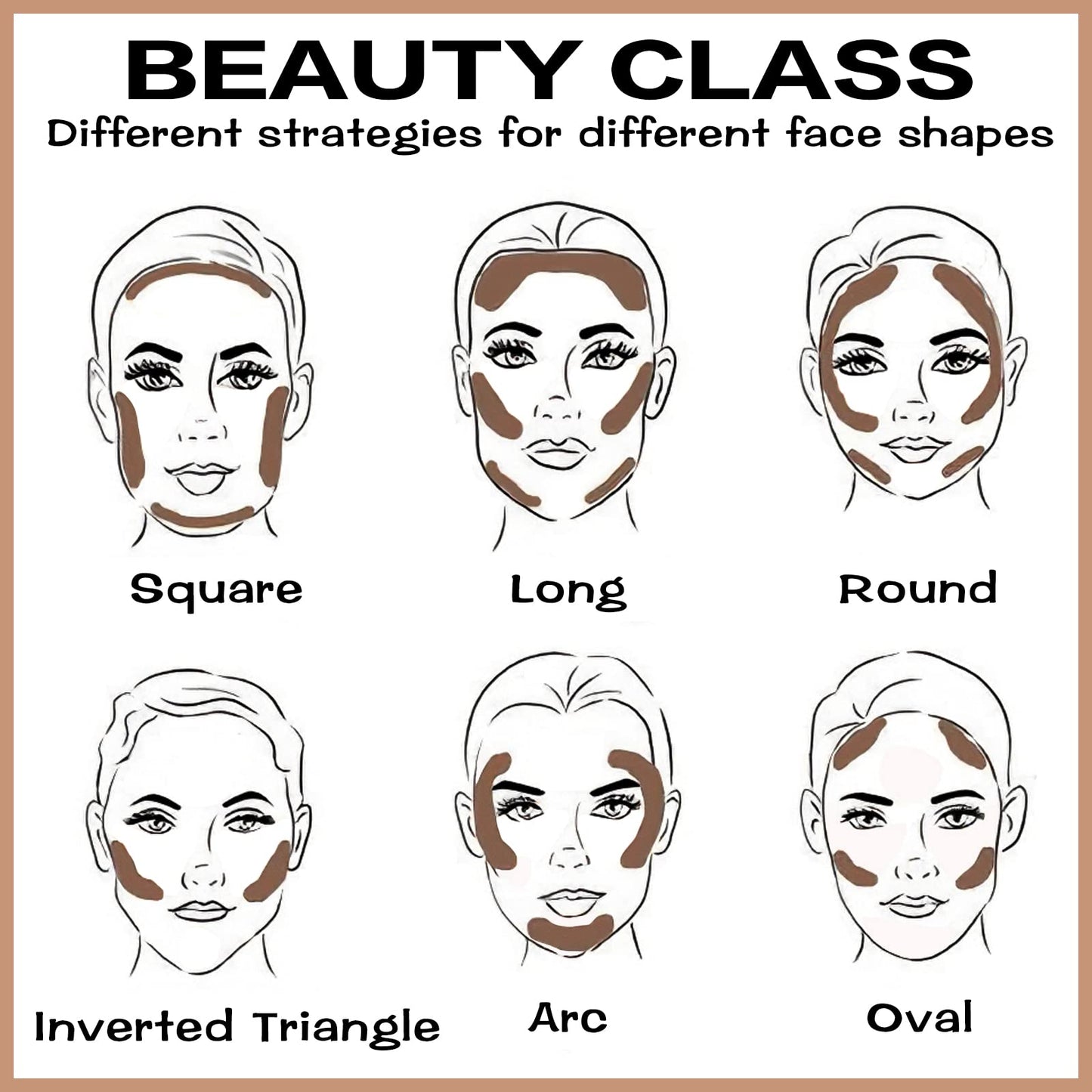 Focallure 3D face shaping cream bronzer stick close up packaging display.
