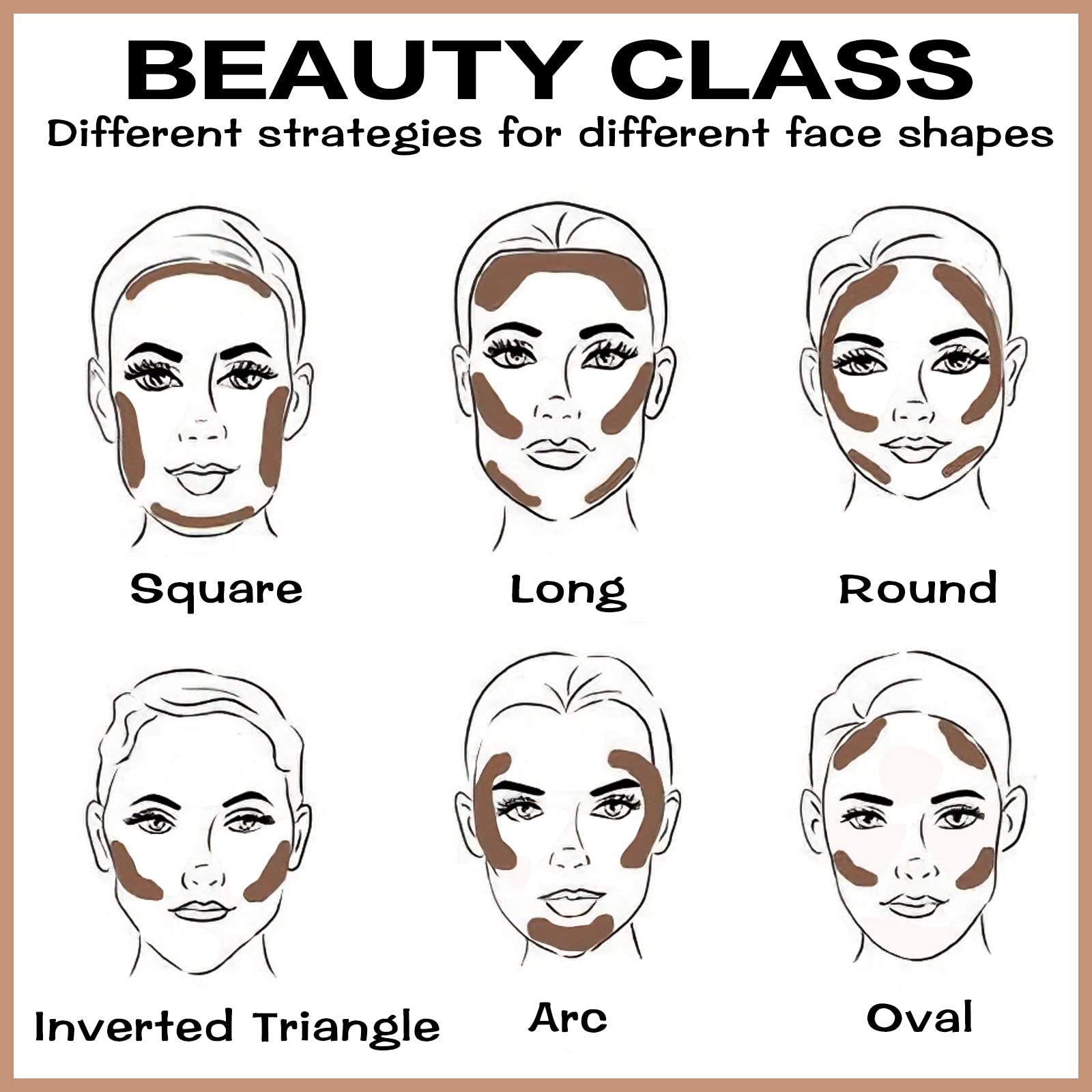 Focallure 3D face shaping cream bronzer stick close up packaging display.