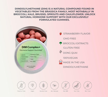 Authentic USA imported Habit + Habitat hormone support gummies bottle showing the non GMO verification seal.