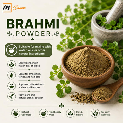 Authentic chemical free Brahmi powder by mGanna